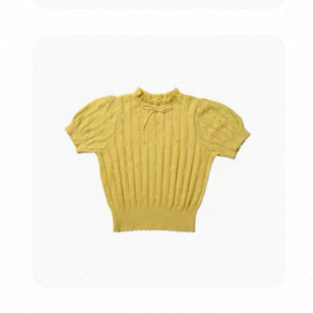 NU kid floral pattern knit jumper 120cm